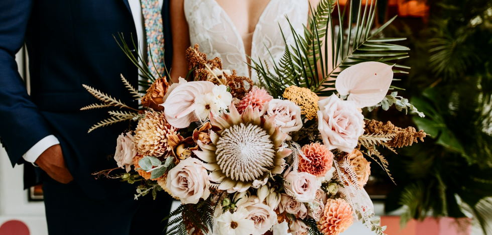 fall-inspired bouquet